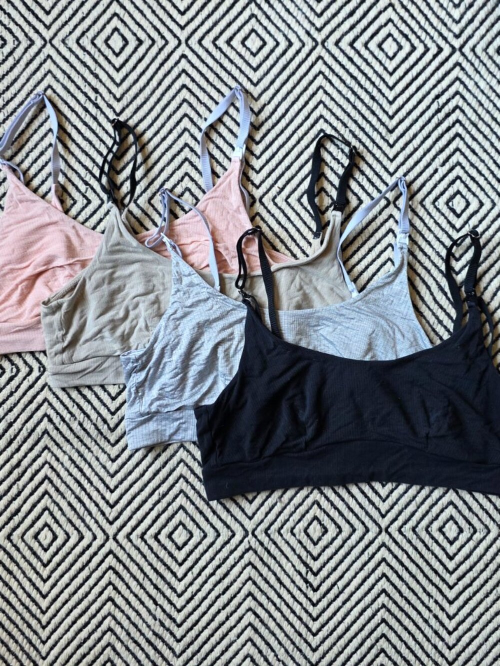 Set of Four (4) Bodily Size Medium "The Everything" Nursing Bras